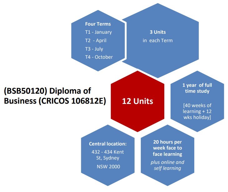 BSB50120 : Diploma of Business