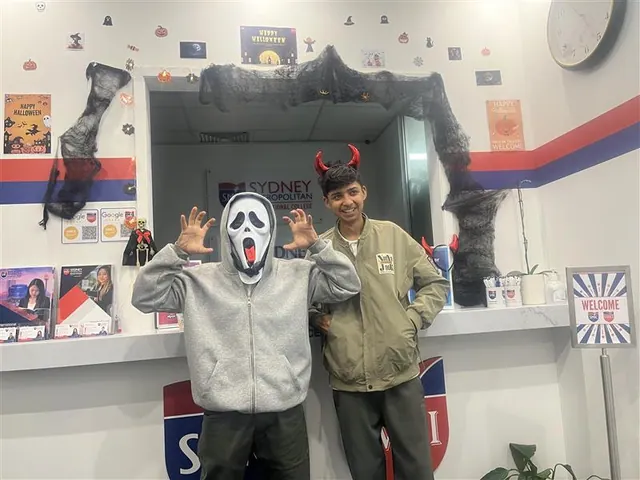 SMIC community members in Halloween costumes — photo 8
