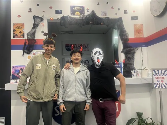SMIC community members in Halloween costumes — photo 10