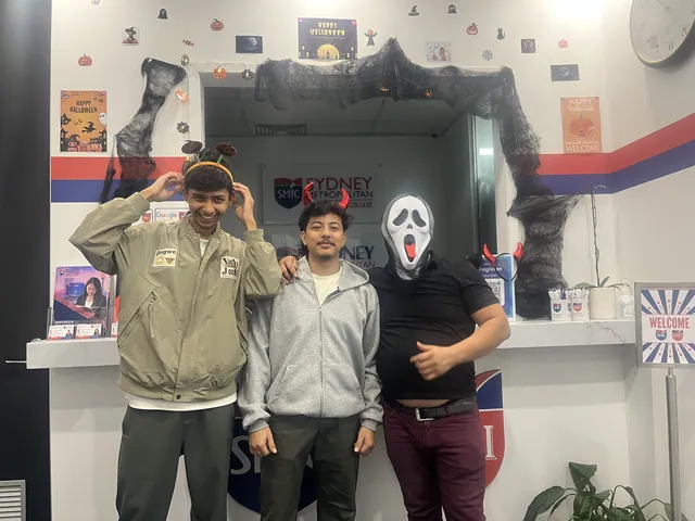SMIC community members in Halloween costumes — photo 11