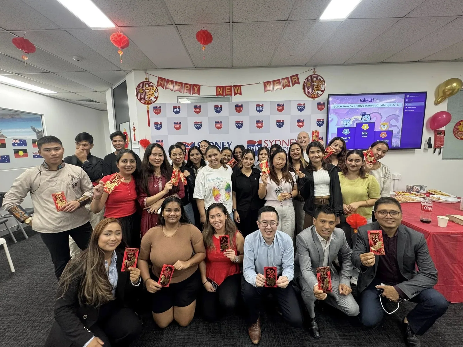 The SMIC community celebrating Lunar New Year