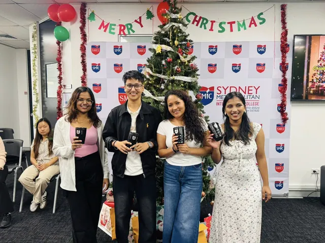 The SMIC community celebrating Christmas — photo 3
