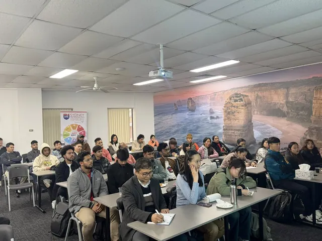 Students attending a SMIC Career Hub session — photo 1