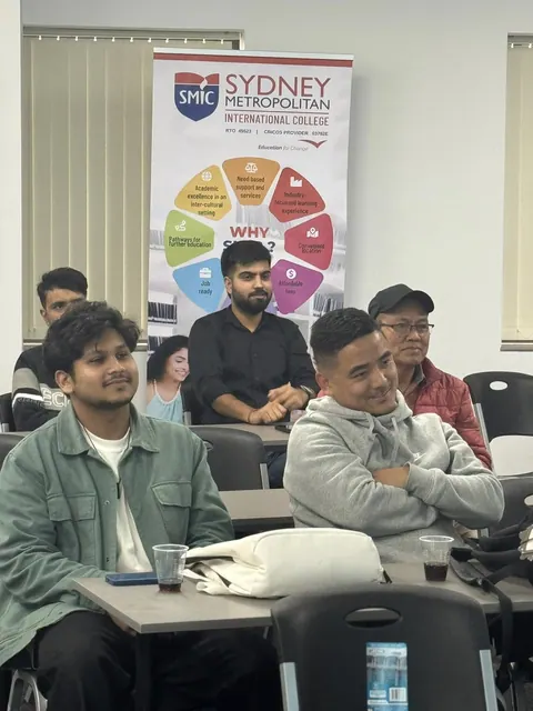 Students attending a SMIC Career Hub session — photo 6