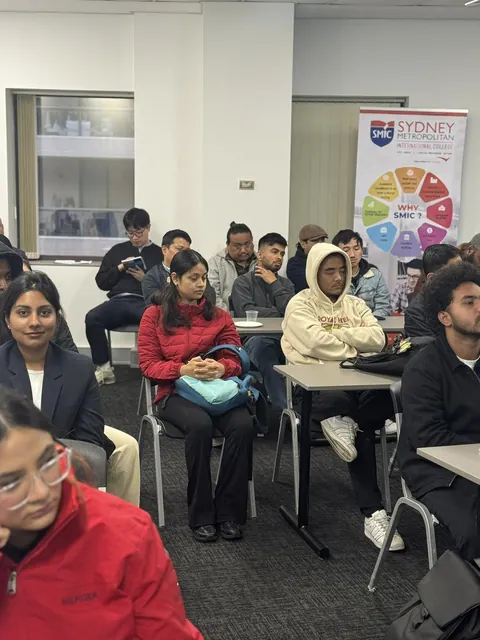 Students attending a SMIC Career Hub session — photo 15