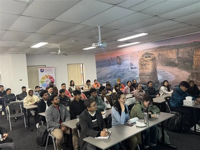 Students attending a SMIC Career Hub session — photo 16