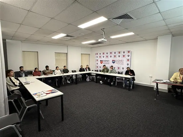 Students attending a SMIC Career Hub session — photo 17