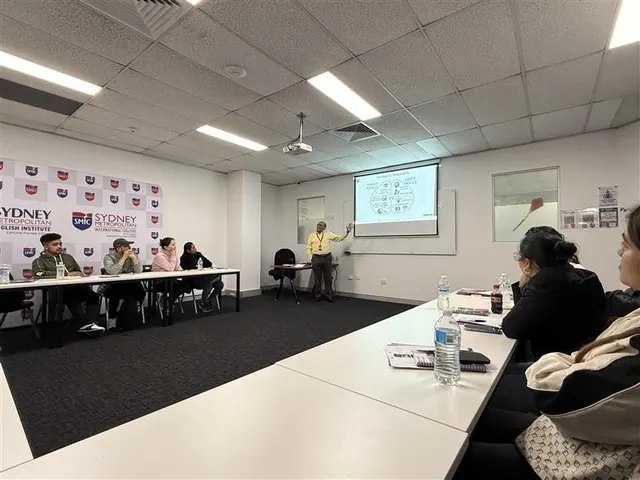 Students attending a SMIC Career Hub session — photo 19
