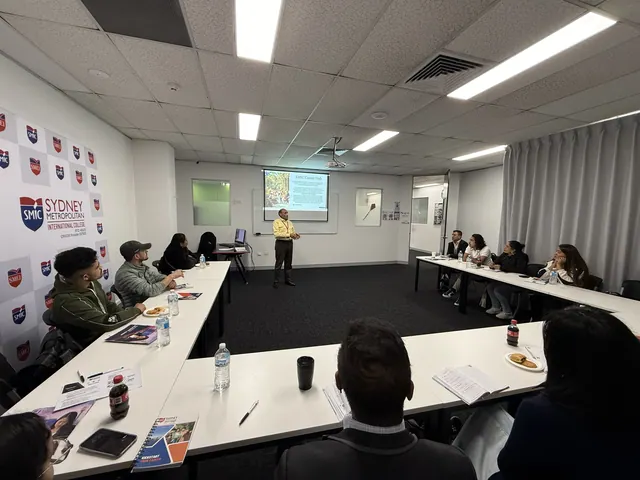 Students attending a SMIC Career Hub session — photo 22