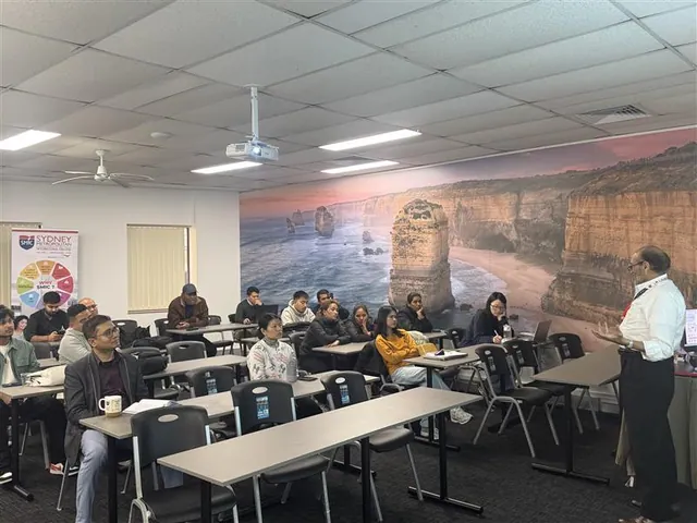 Students attending a SMIC Career Hub session — photo 23