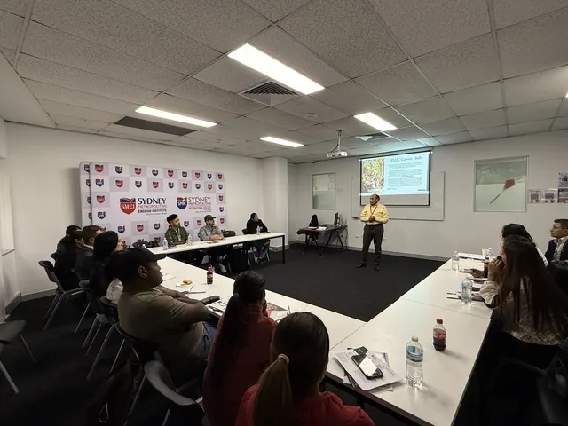 Students attending a SMIC Career Hub session — photo 25