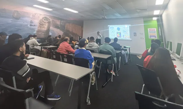 Students attending a SMIC Career Hub session — photo 29