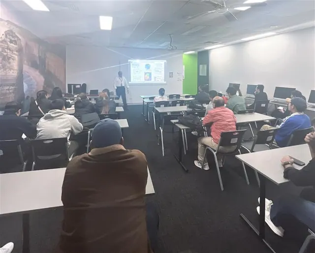 Students attending a SMIC Career Hub session — photo 33