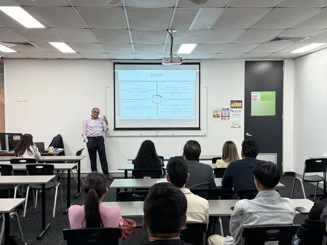 Students attending a SMIC Career Hub session — photo 42
