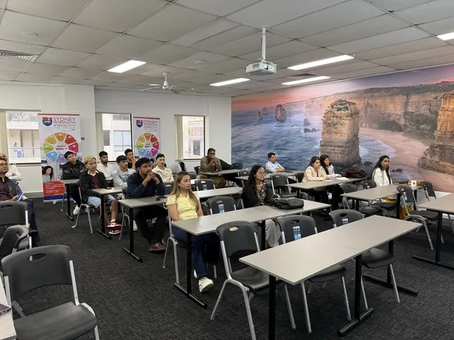 Students attending a SMIC Career Hub session — photo 44