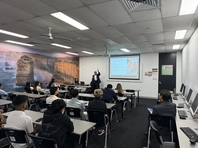 Students attending a SMIC Career Hub session — photo 47
