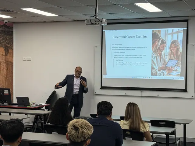 Students attending a SMIC Career Hub session — photo 48