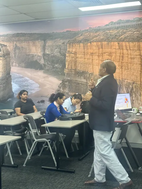Students attending a SMIC Career Hub session — photo 51