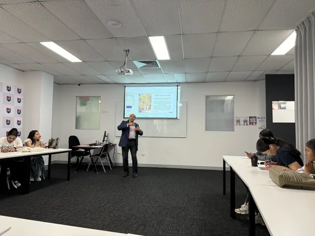 Students attending a SMIC Career Hub session — photo 54
