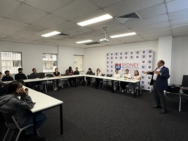 Students attending a SMIC Career Hub session — photo 56