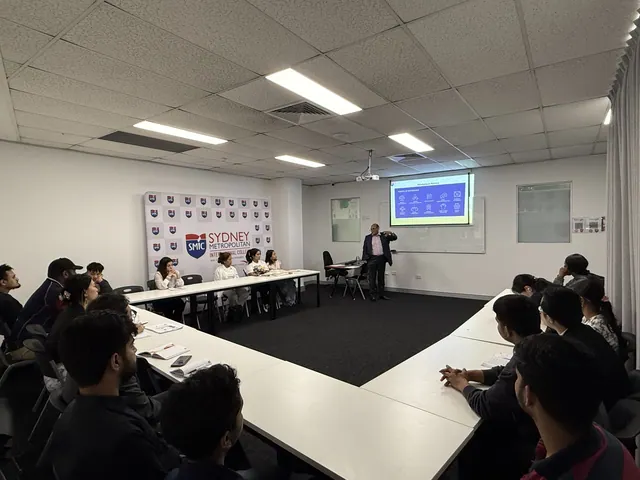 Students attending a SMIC Career Hub session — photo 58