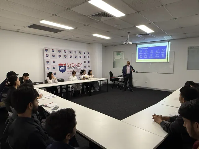 Students attending a SMIC Career Hub session — photo 60