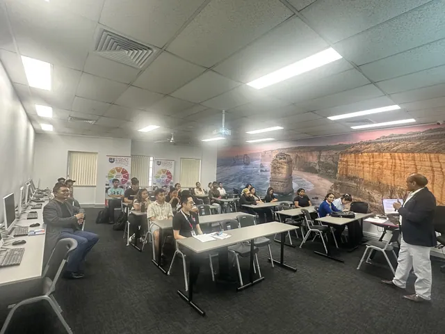 Students attending a SMIC Career Hub session — photo 67