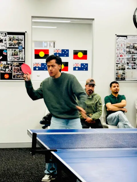 Students taking part in the SMIC table tennis competition — photo 8