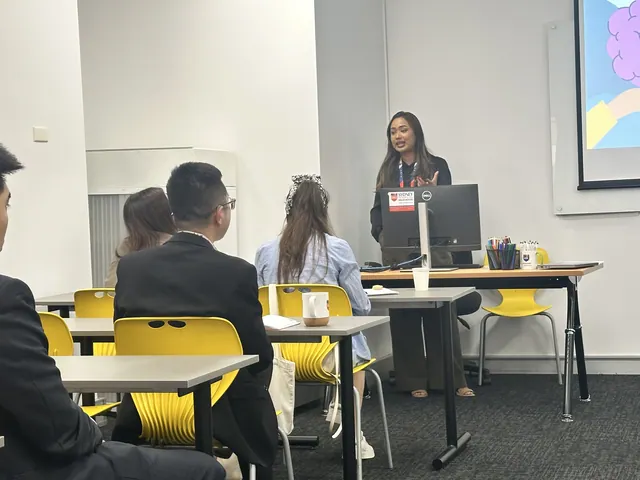 Students attending a World Mental Health Day session at SMIC — photo 4