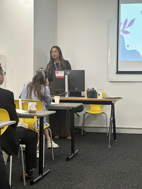 Students attending a World Mental Health Day session at SMIC — photo 10